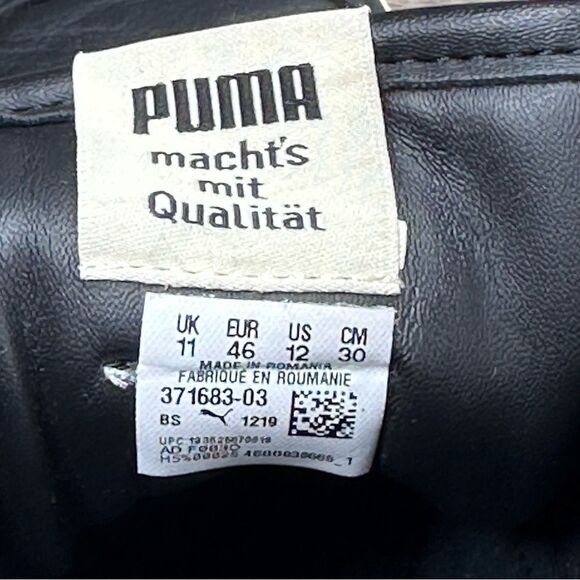 PUMA~Men’s~Ralph Sampson Demi OG Black/White Whisper Streetwear Sneakers~Size 12 main image 8